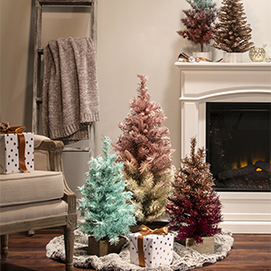 Ombre Christmas Trees