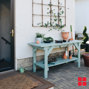 Potting Bench Makeover