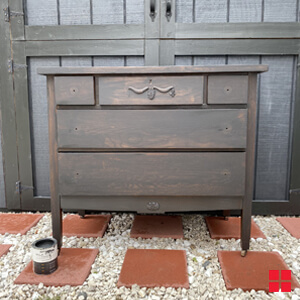 Milk Paint vs Chalk Paint Dresser