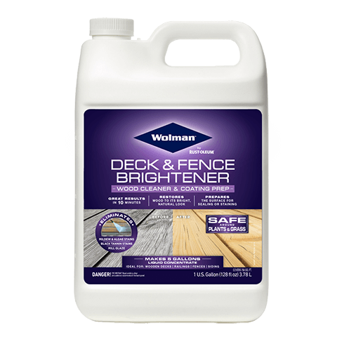 Deck and Fence Brightener