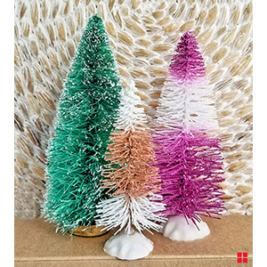 Painted Christmas Décor