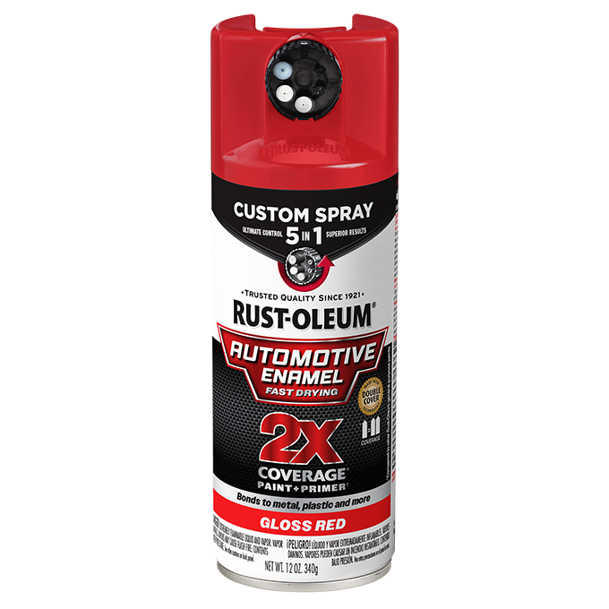 2X Automotive Enamel with Custom Spray 5-in-1