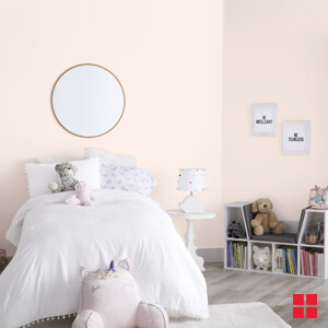 Child's Room with Updated Wall Paint