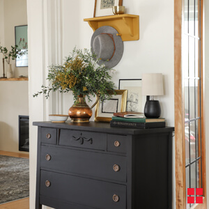 Milk Paint vs Chalk Paint Dresser