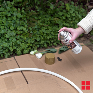 DIY Wedding Hula-Hoop Seating Chart