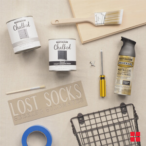 Lost Socks Sign Supplies