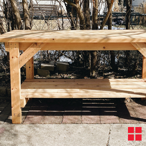 Potting Bench Makeover