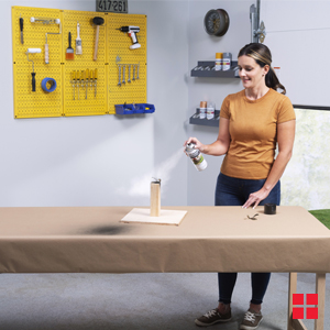 Magnetic Chalkdboard with Key Hooks