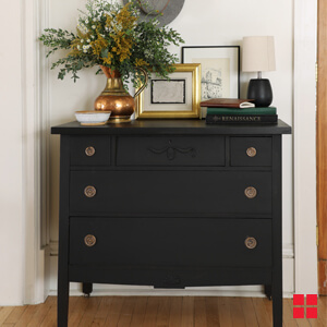 Milk Paint vs Chalk Paint Dresser