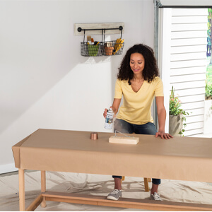 Painting Metal Shelf Brackets With Stops Rust Metallic Spray Paint 