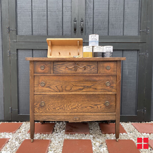 Milk Paint vs Chalk Paint Dresser