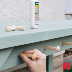 Potting Bench Makeover
