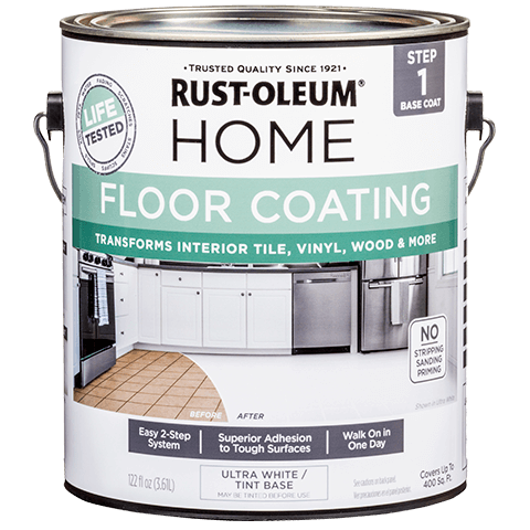 Floor Coating -  Ultra White Tint Base Base Step 1