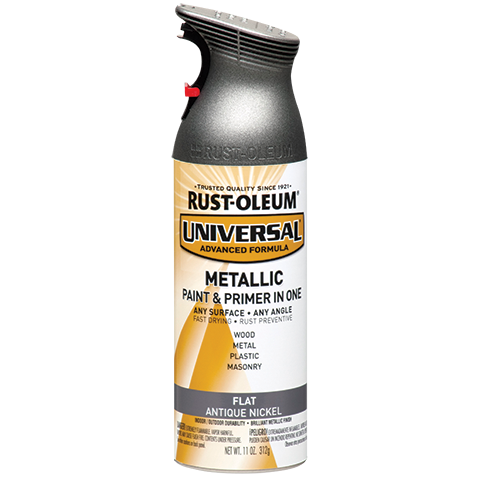 Flat Metallic Spray Paint